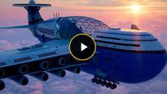 Así será el Sky Cruise, el primer hotel volador del mundo.