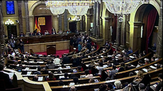 Sueldos sin trabajar en el Parlamento de Cataluña