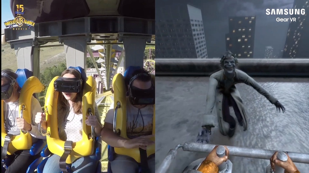 El Parque Warner estrena la primera montaña rusa española con realidad  virtual