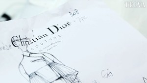 En el atelier de Dior
