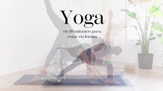 Yoga con Pati Galatas. Práctica energizante para activar todo el cuerpo
