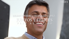 Lilian Tintori y Leopoldo López, juntos y felices pese al exilio