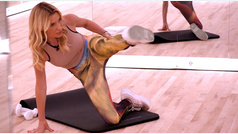 El entrenamiento quemagrasa de piernas de Tracy Anderson