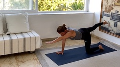 10 minutos de yoga para ganar movilidad, fuerza y flexibilidad, con Pati Galatas