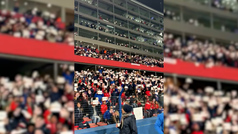 Miles de 'Suárez' inundan el estadio de Nacional
