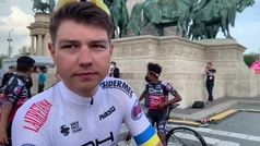 Ponomar, el ciclista ucraniano de la Guerra más joven en el Giro