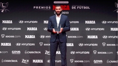 Benzema, Trofeo Pichichi, Di Stéfano y MVP afición de Primera división