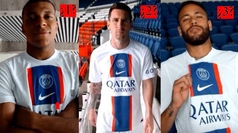 El PSG deja claro que Messi, Neymar y Mbappé son sus líderes al presentar la nueva camiseta
