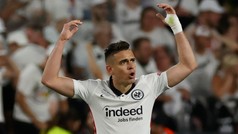 El gol con el que Rafael Santos Borré le dio vida al Eintracht Frankfurt en la final