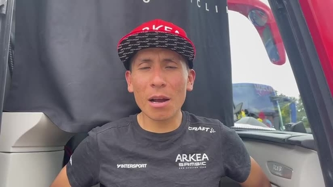 Tour de Francia 2022: Nairo Quintana: “Esperamos estar bien maana en la montaa”