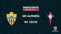AR: LaLiga (J12): Resumen y goles en el Almería 3-1 Celta