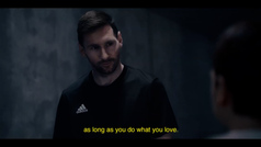 Messi se reencuentra con su yo de 13 años en su último anuncio: ¡alucinante el parecido!